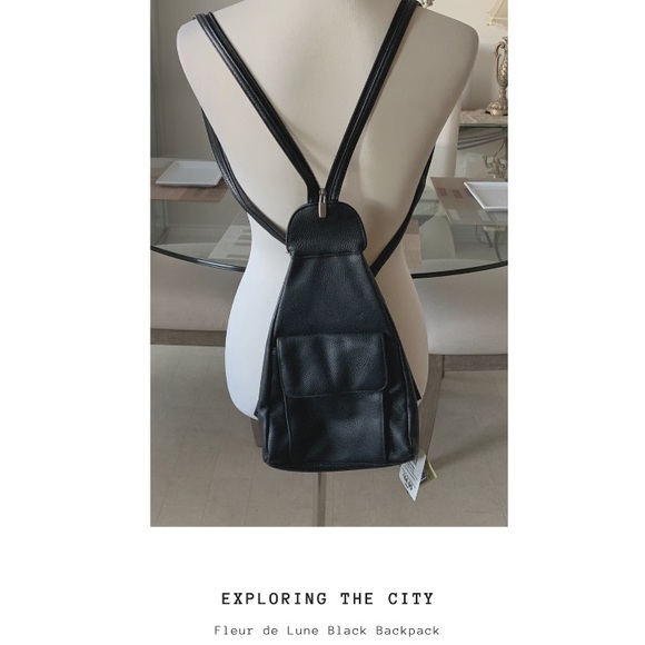 Black Backpack Bag - Picture 2 of 8